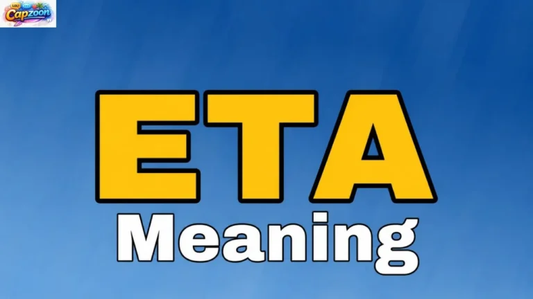 ETA Meaning
