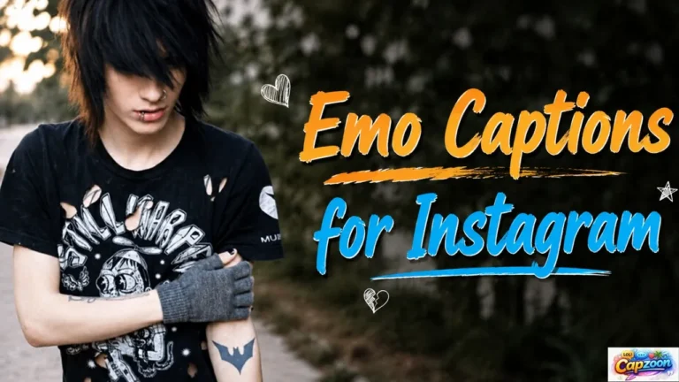 Emo Captions for Instagram