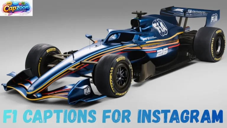 F1 Captions for Instagram