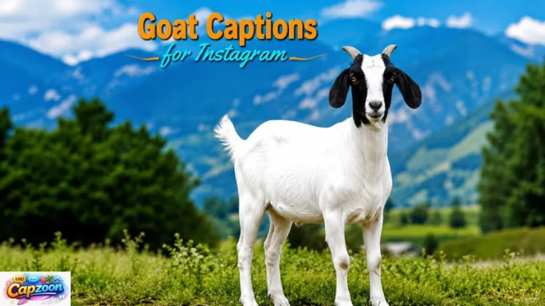 Goat Captions for Instagram