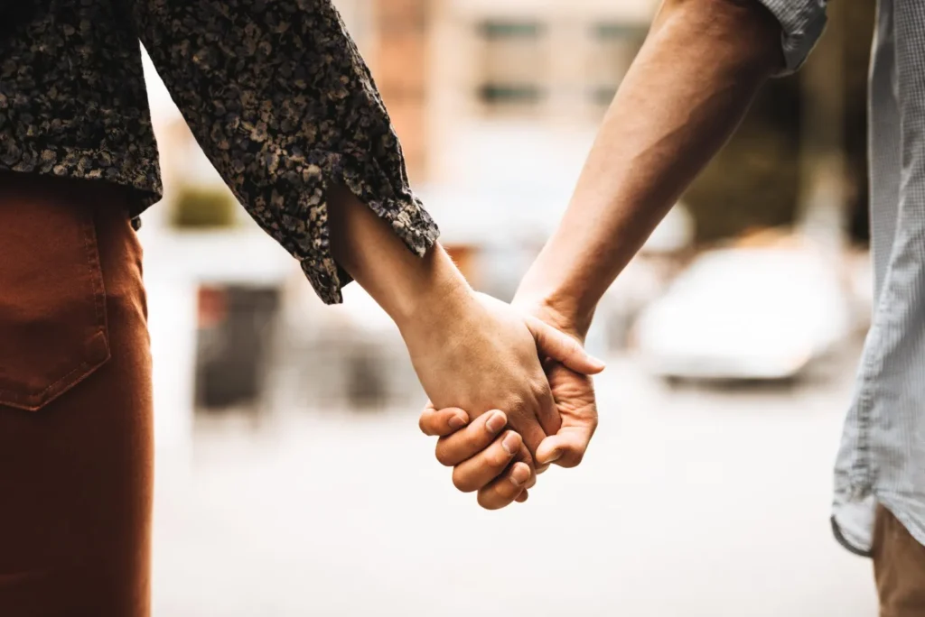 Holding Hands Captions for Instagram