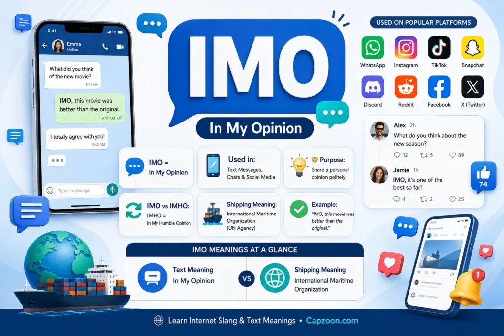 IMO Meaning