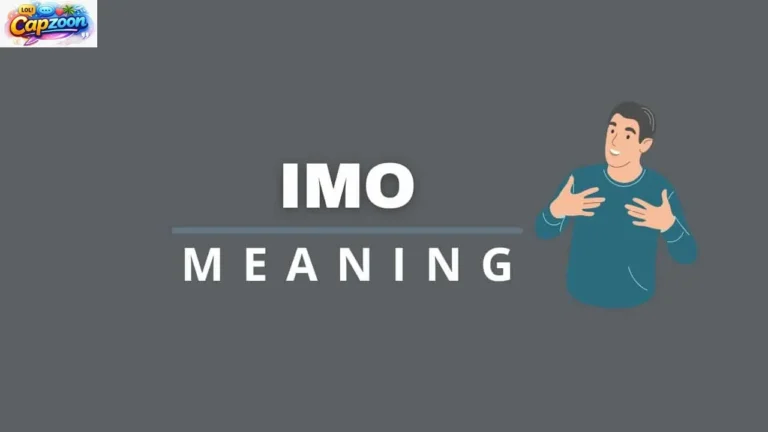 IMO Meaning