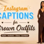 Instagram Captions for Brown Outfits
