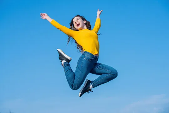 Jumping Captions for Instagram