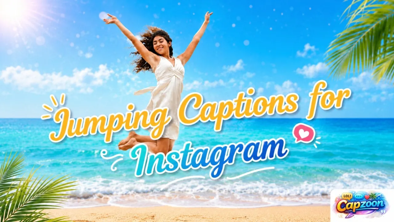 Jumping Captions for Instagram