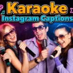 Karaoke Instagram Captions