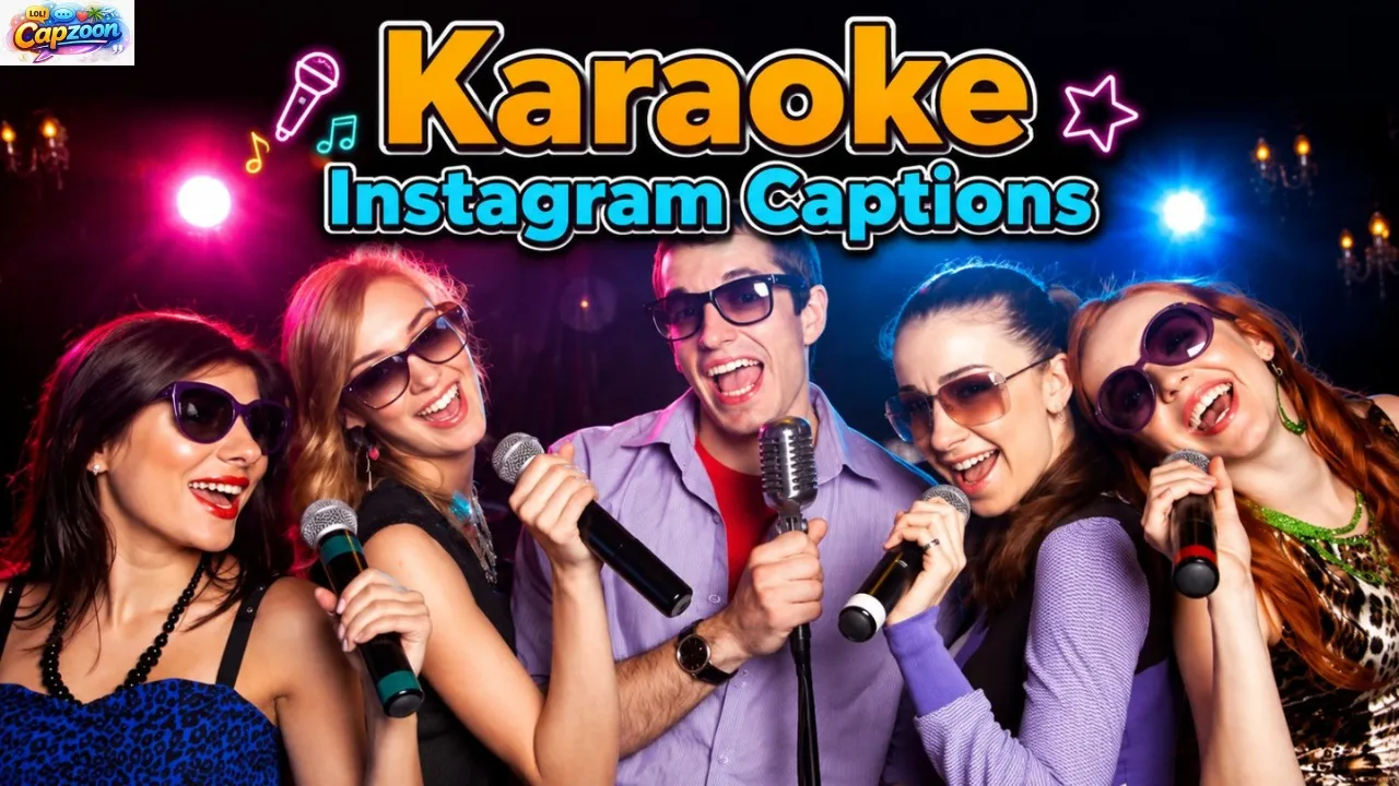 Karaoke Instagram Captions