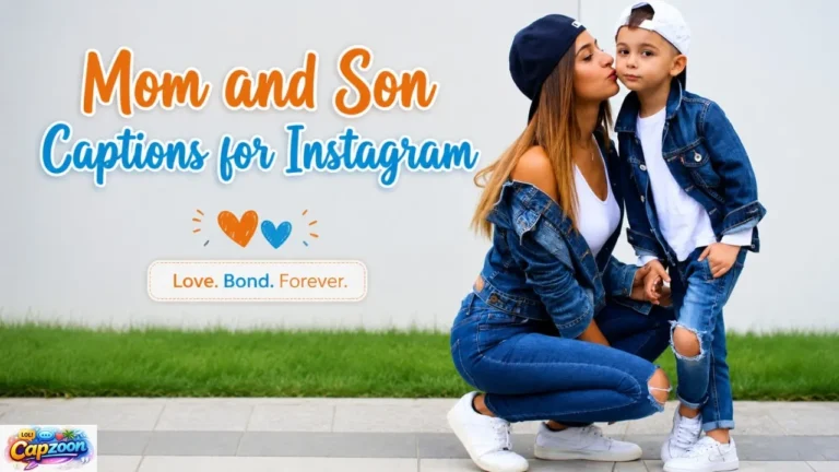 Mom and Son Captions for Instagram