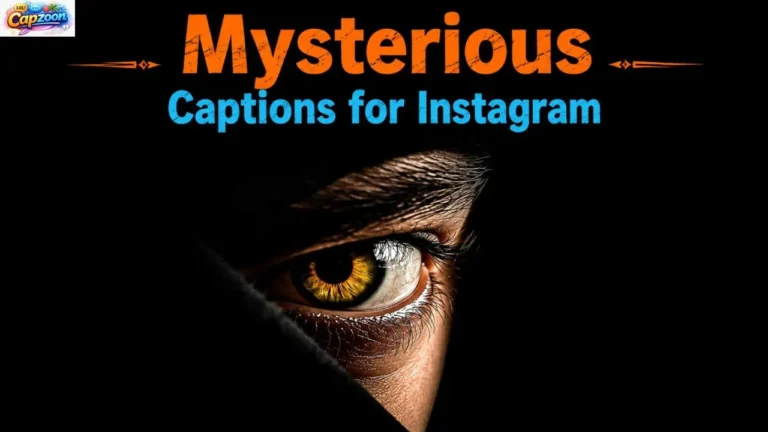 Mysterious Captions for Instagram