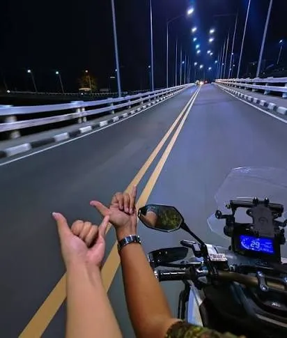 Night Ride Captions for Instagram