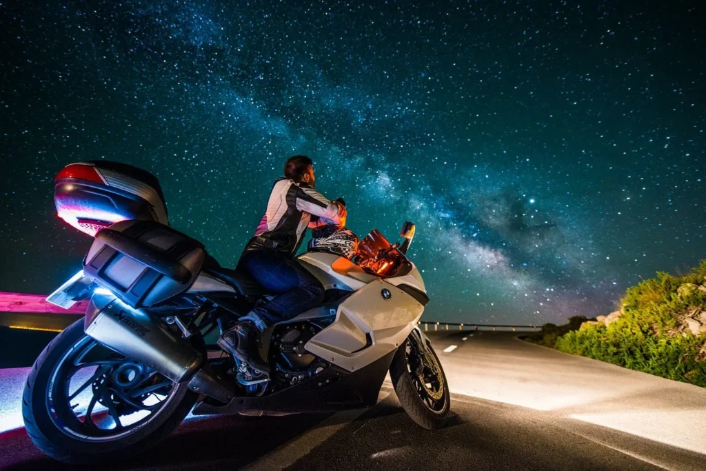 Night Ride Captions for Instagram