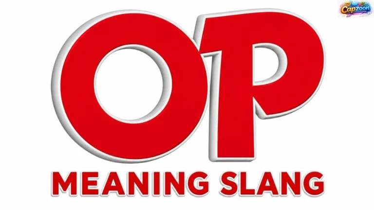 OP Meaning Slang