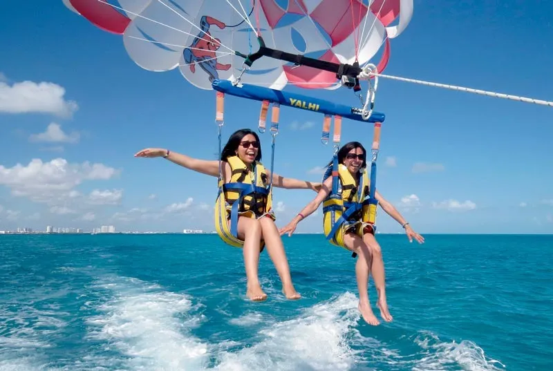Parasailing Captions for Instagram