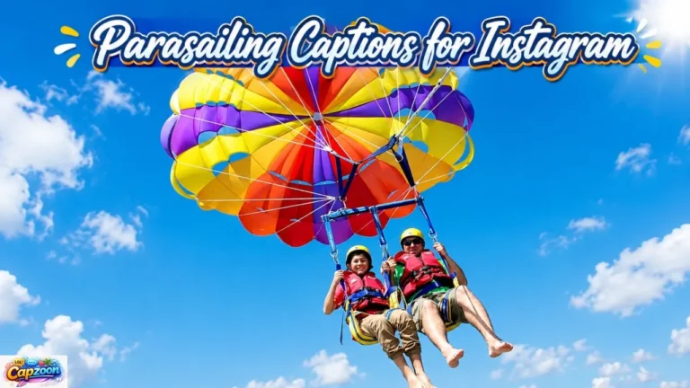 Parasailing Captions for Instagram