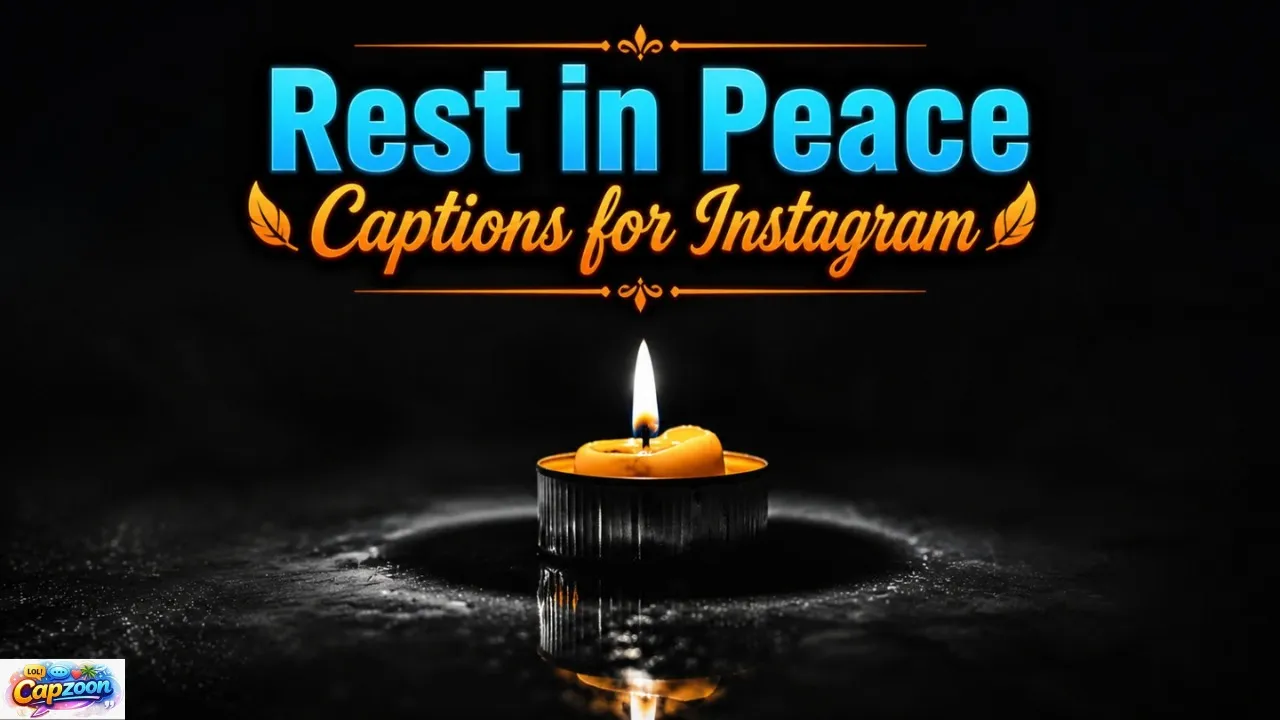 Rest in Peace Captions for Instagram