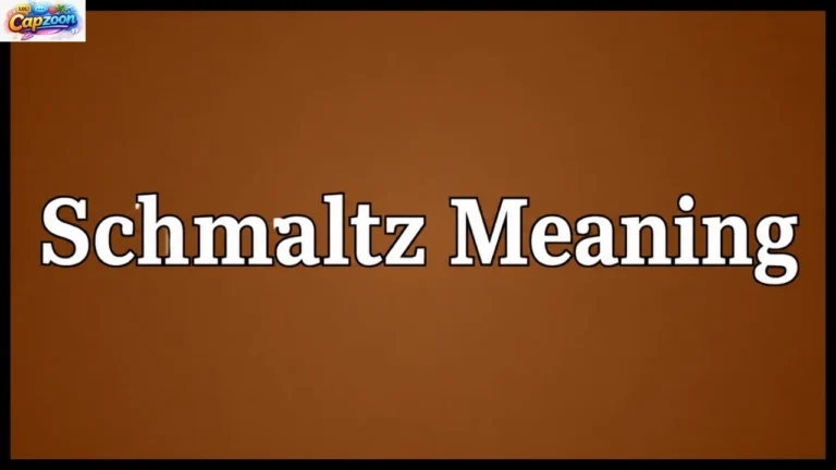 Schmaltz Meaning