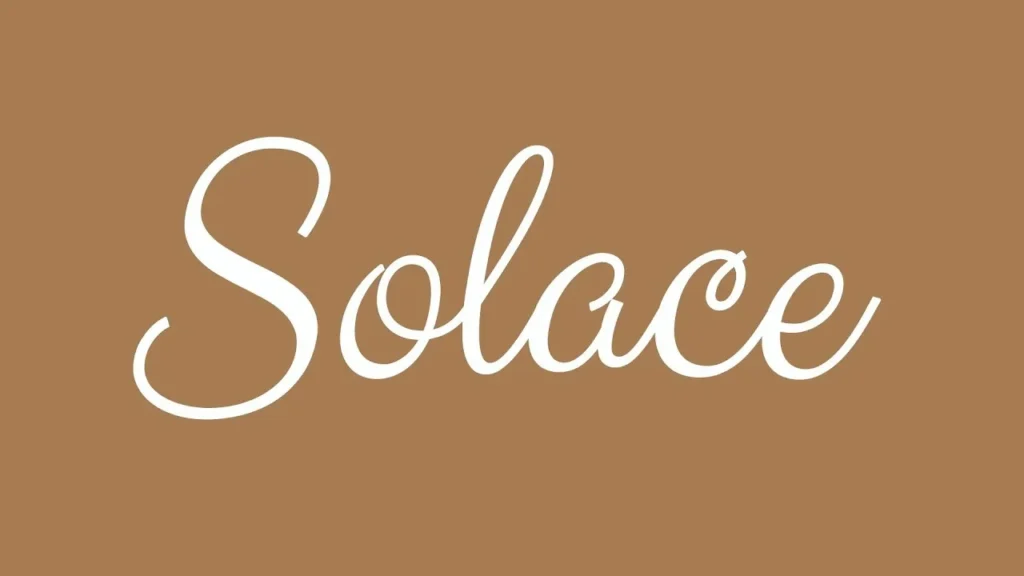 Solace Meaning
