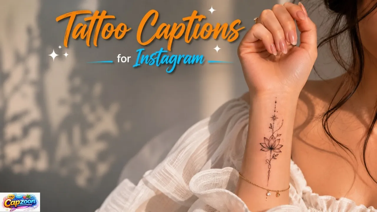 Tattoo Captions for Instagram