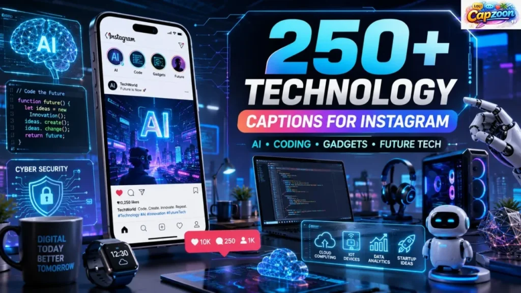 Technology Captions for Instagram