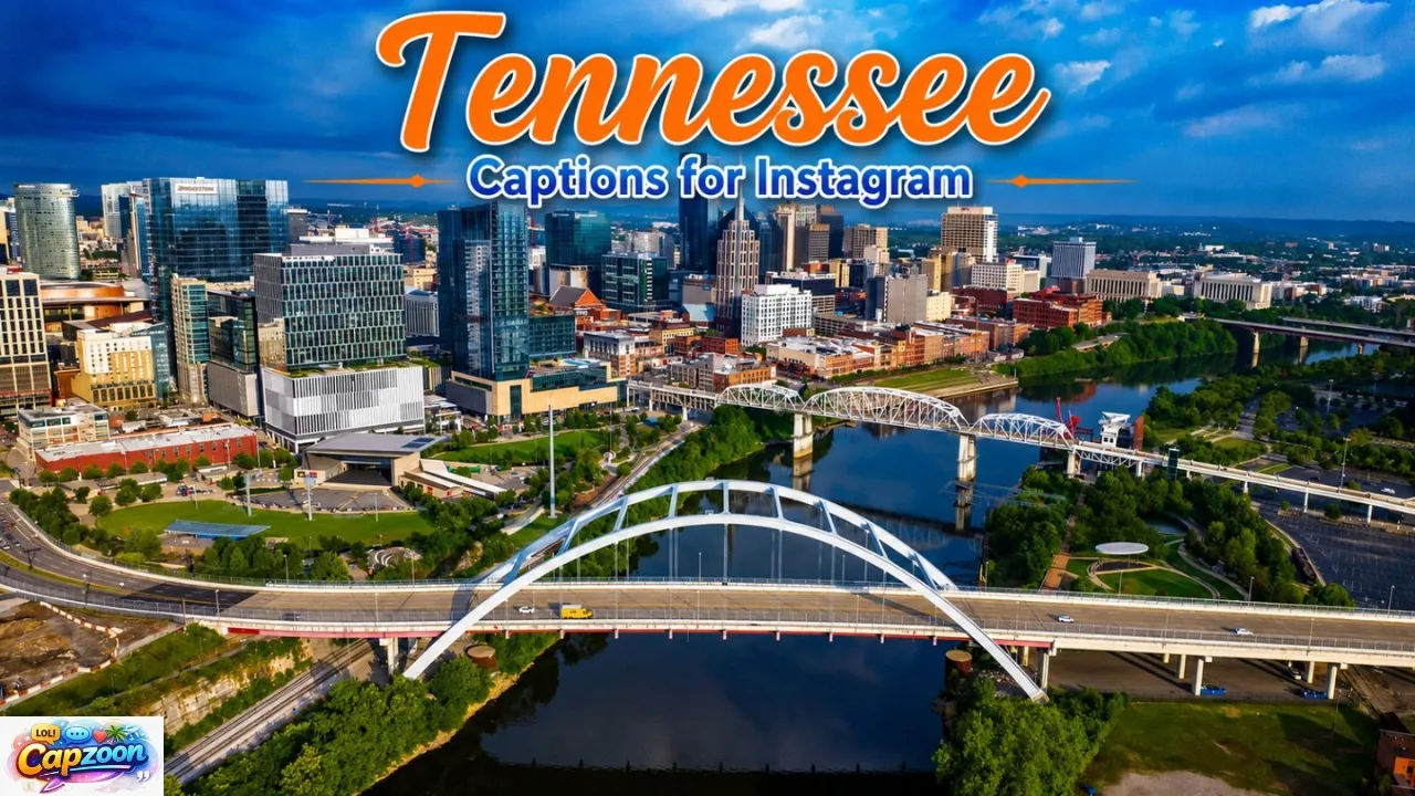 Tennessee Captions for Instagram