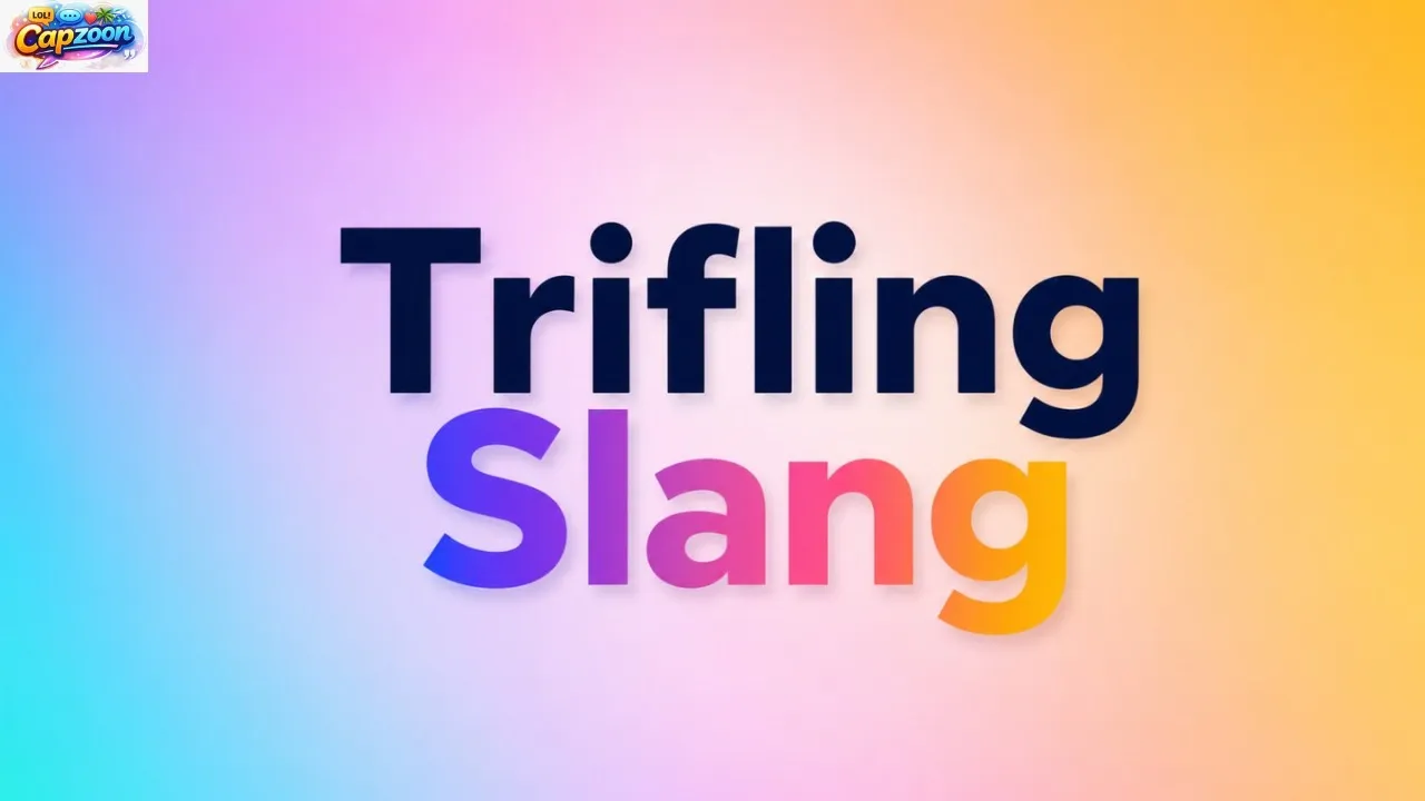 Trifling Slang