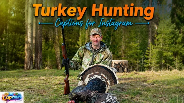Turkey Hunting Captions for Instagram