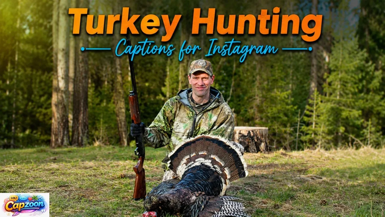 Turkey Hunting Captions for Instagram
