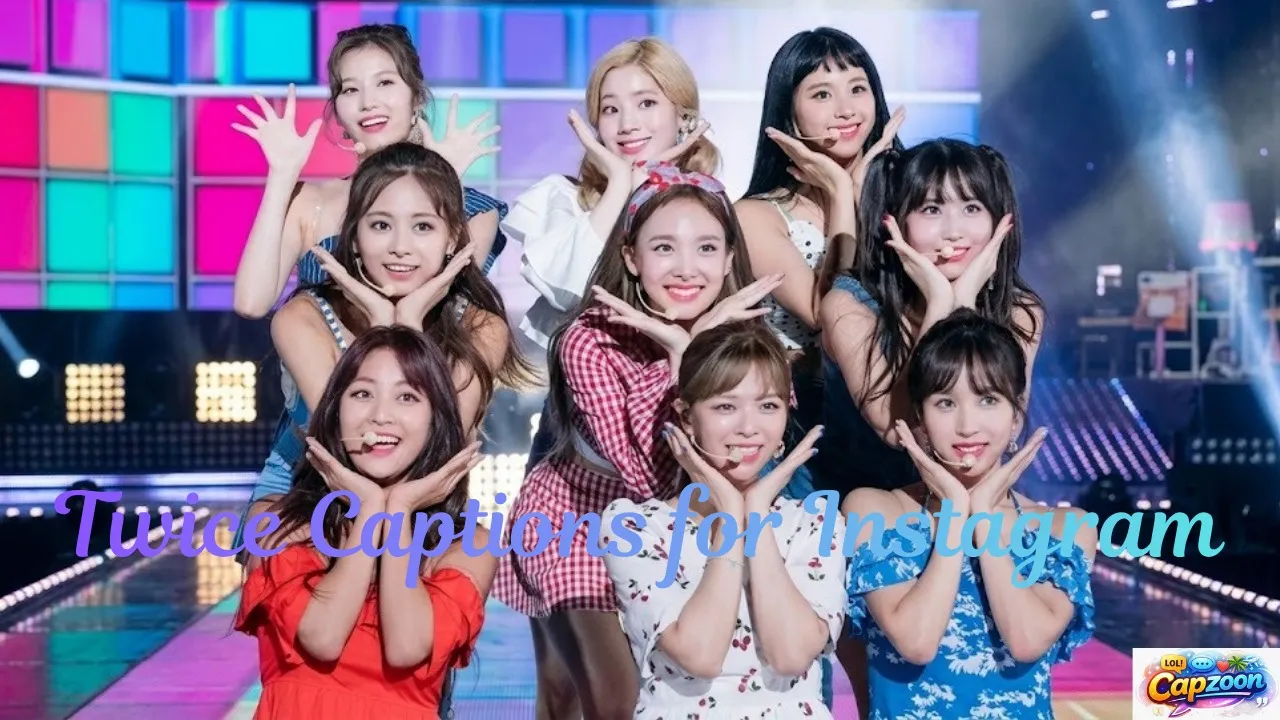 Twice Captions for Instagram