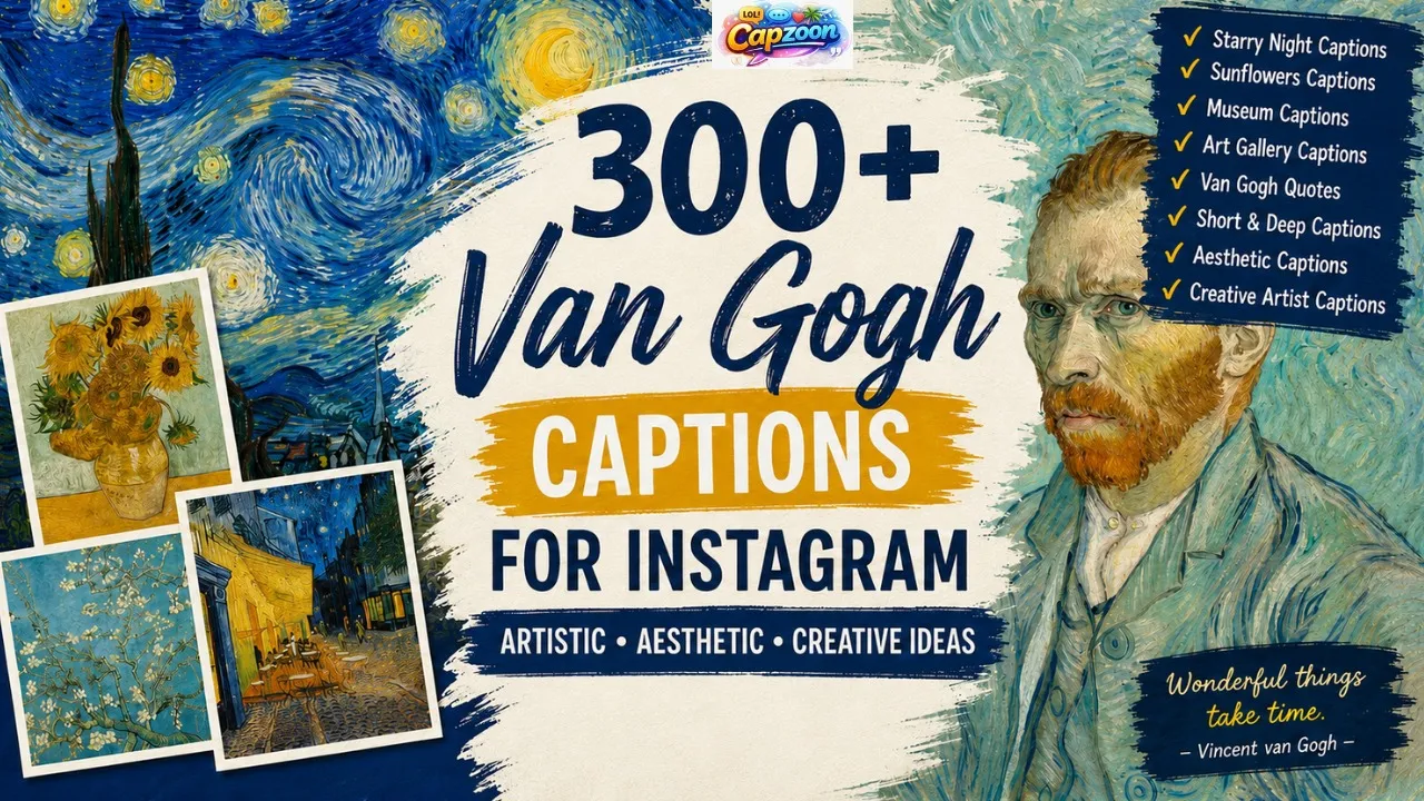 Van Gogh Captions for Instagram