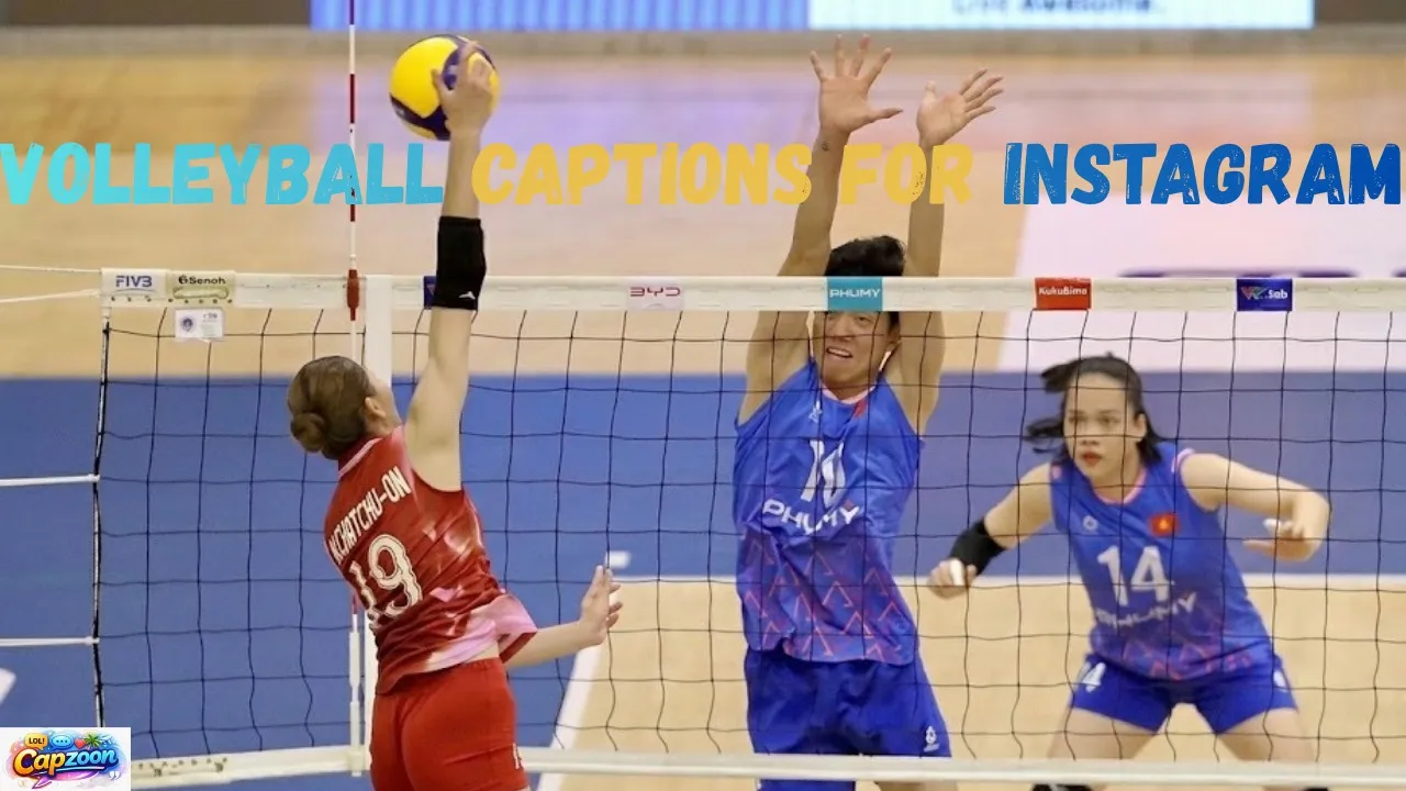 Volleyball Captions for Instagram