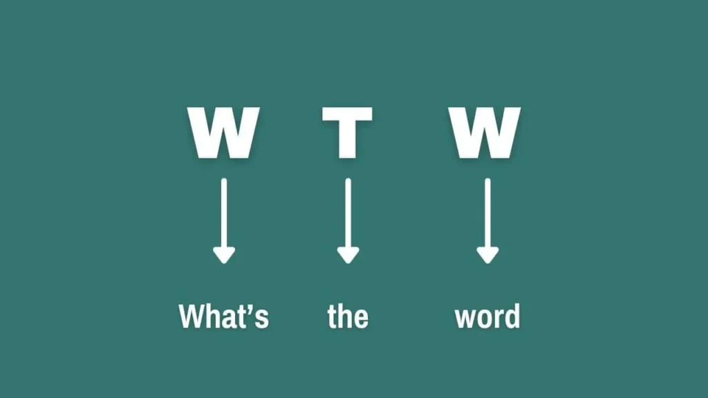 WTW Meaning