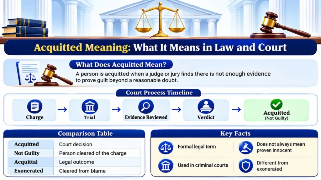 Acquitted Meaning