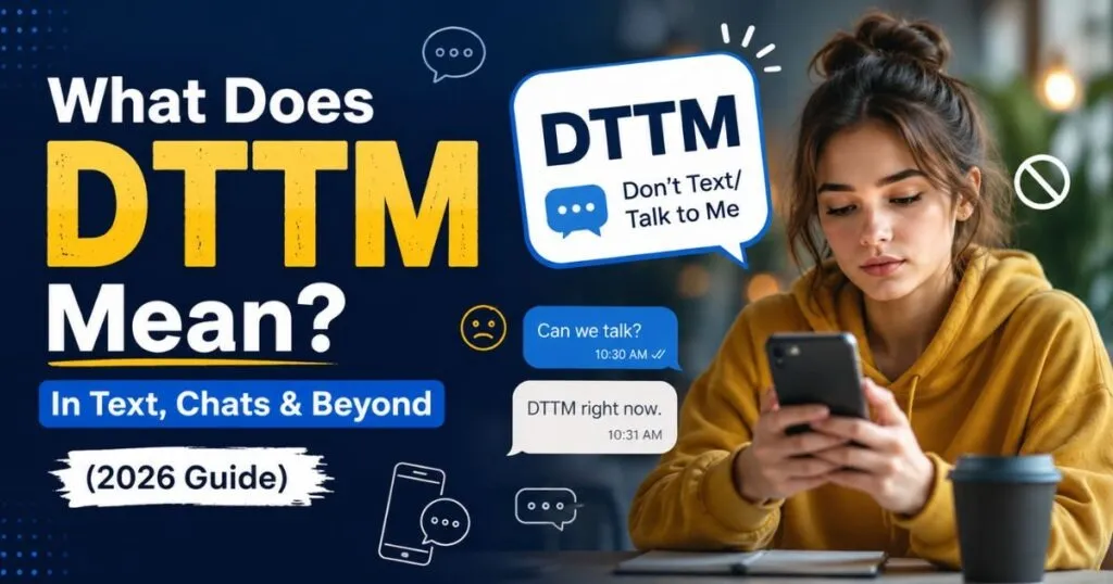 DTTM Meaning in Text