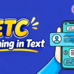 ETC Meaning in Text