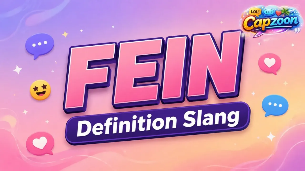 Fein Definition Slang