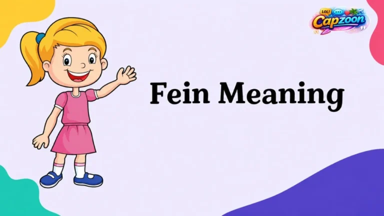 Fein Meaning