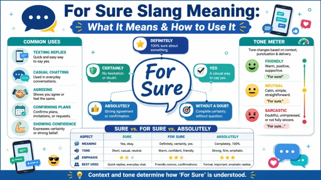 For Sure Slang Meaning