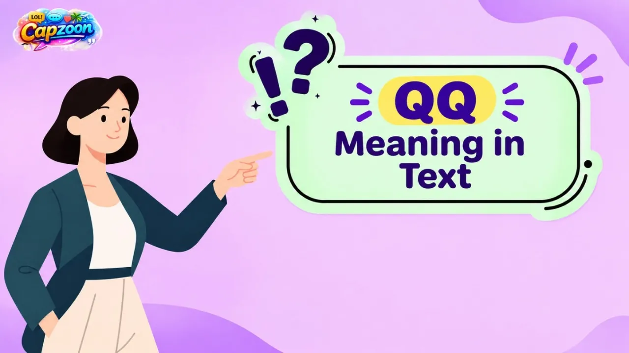 QQ Meaning in Text