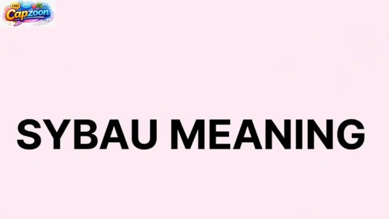 Sybau Meaning